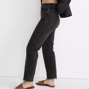 Madewell Curvy Perfect Vintage Straight Jean Petite Lunar Wash